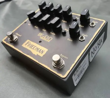 Friedman Amplification - BE-OD Deluxe Overdrive Pedal 2